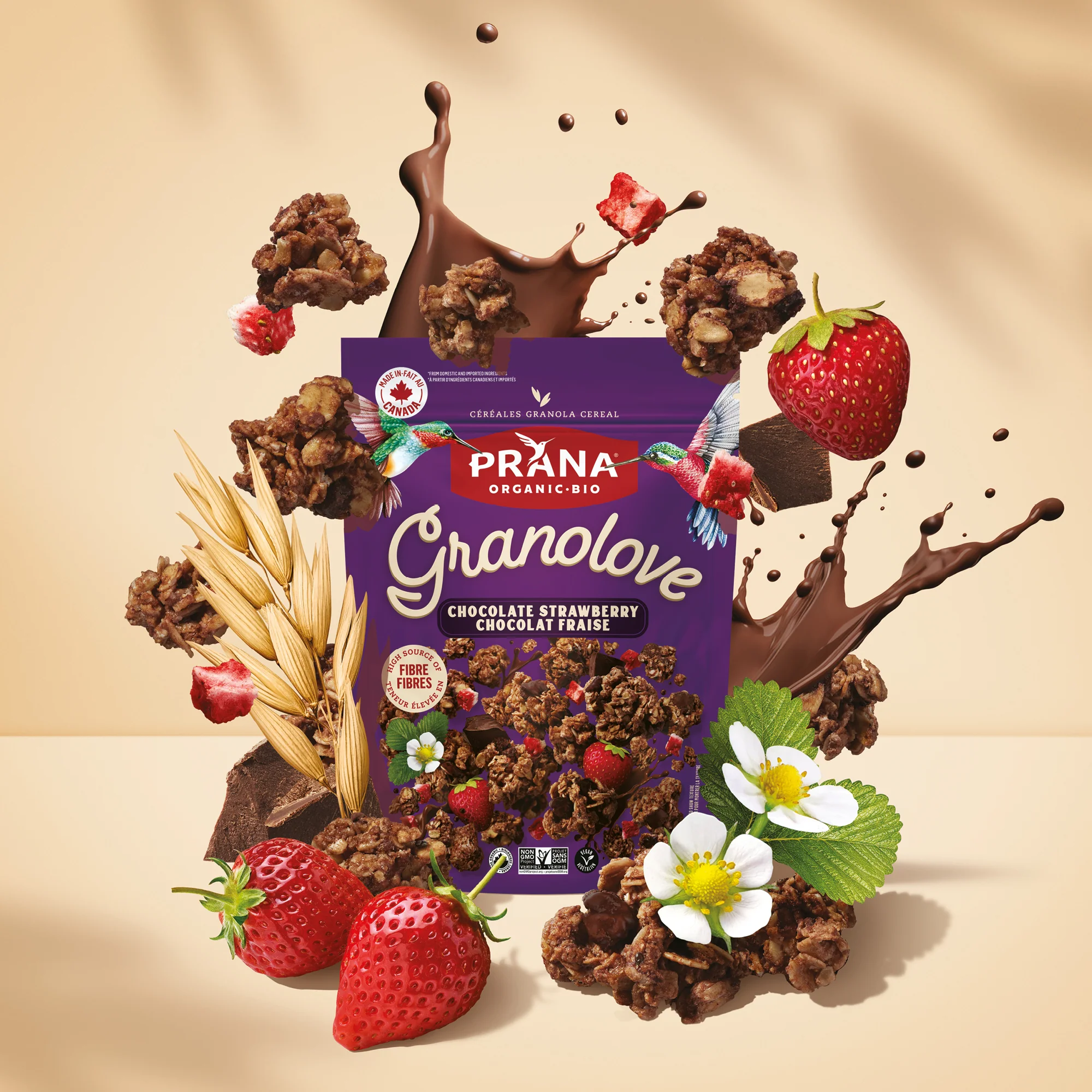 GRANOLOVE GOURMET – Choco-Strawberry Crunch Granola - Image 4