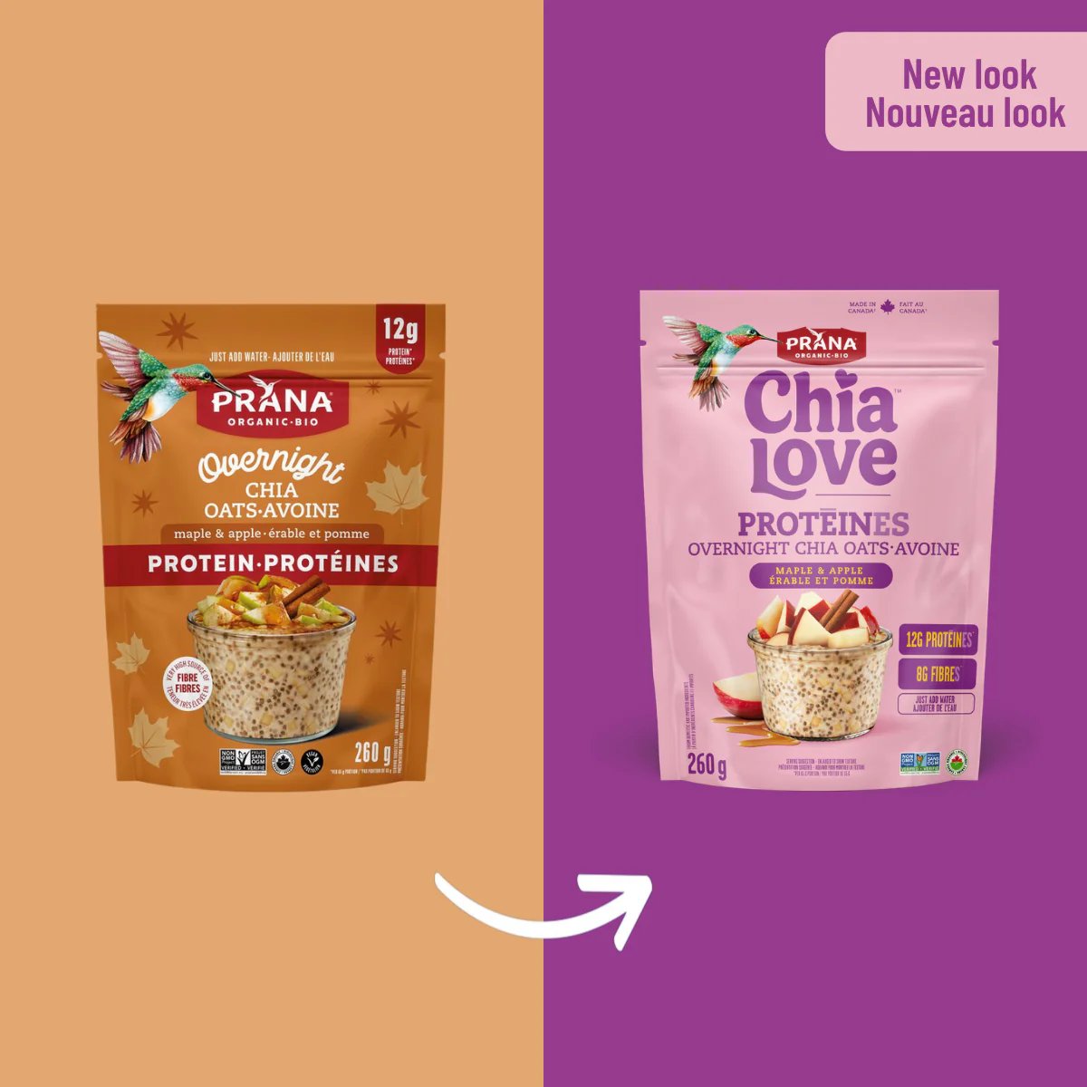 Chialove Protein - Overnight Chia Oats Maple & Apple - Image 2