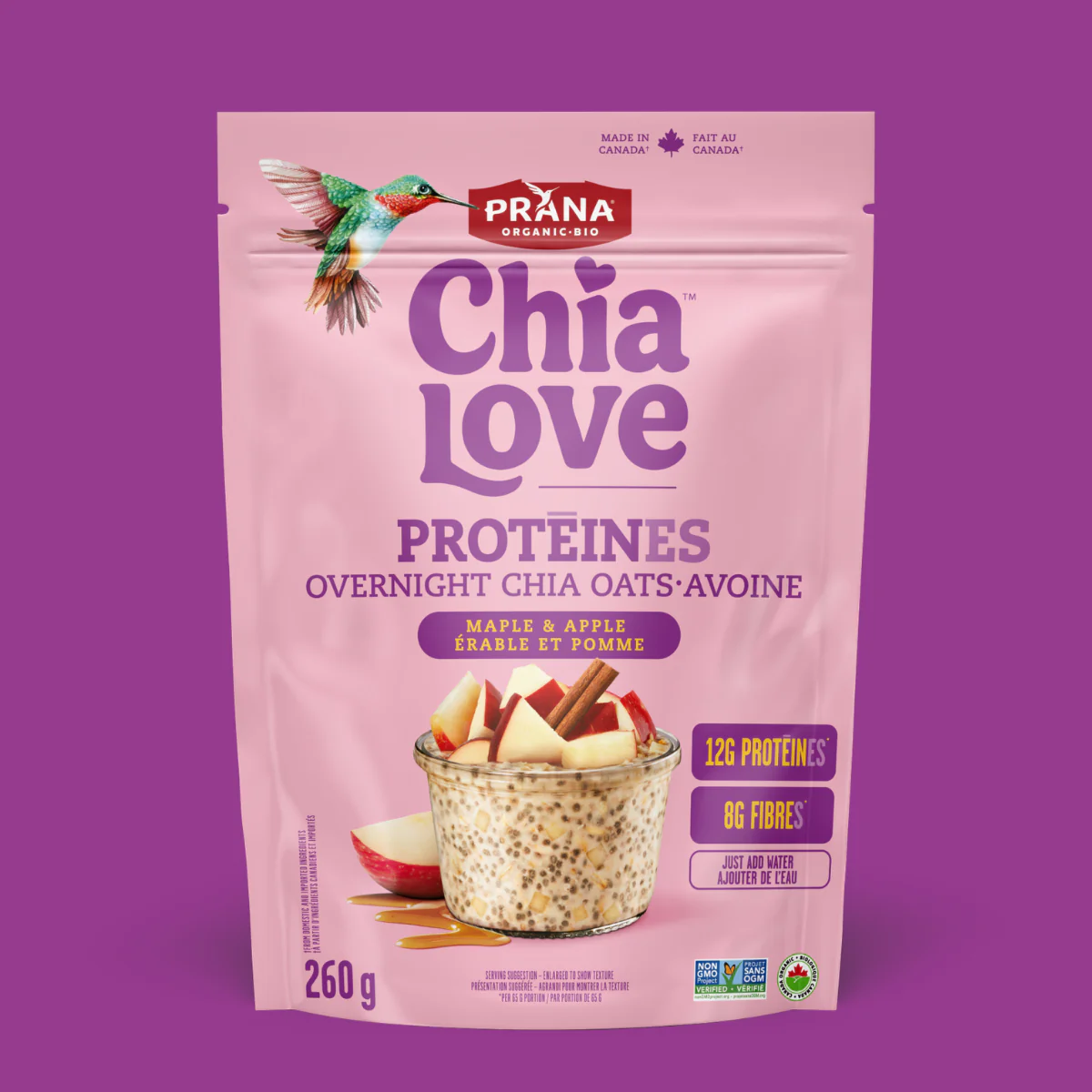 Chialove Protein - Overnight Chia Oats Maple & Apple - Image 3