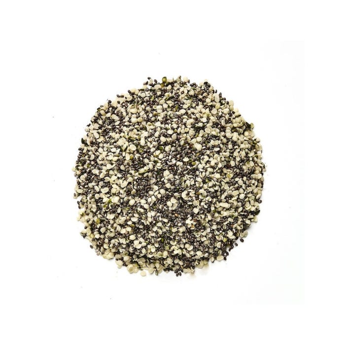 Organic Shelled Hemp Seeds & Whole Black Chia - Image 3
